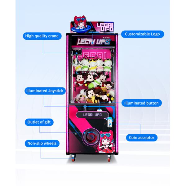 Полный размер Машины Кляп Candy Grabber Зона развлечений 80 кг Вместимость для развлечений