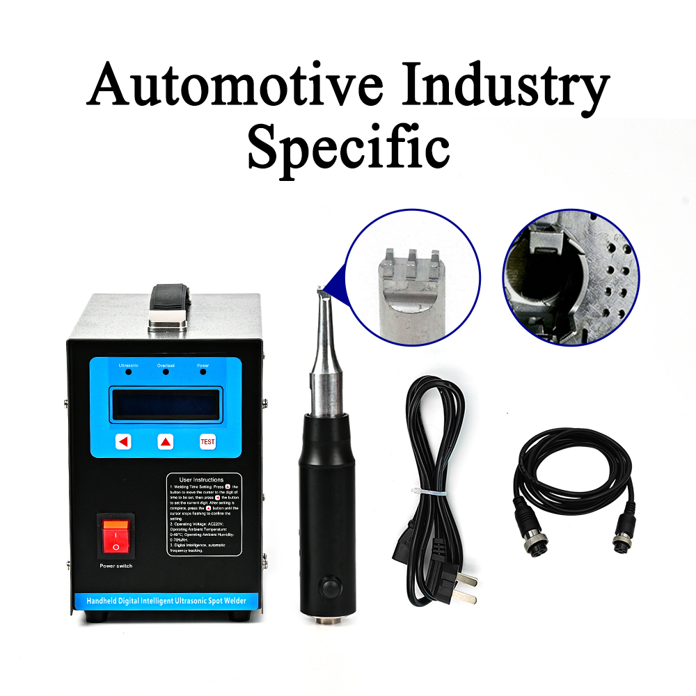 Lightweight Ultrasonic Welder, Practical Repair Tool For Damaged Plastic Workpieces
