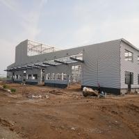 Construction de bâtiments en acier soudés