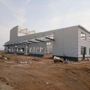 Construction de bâtiments en acier soudés