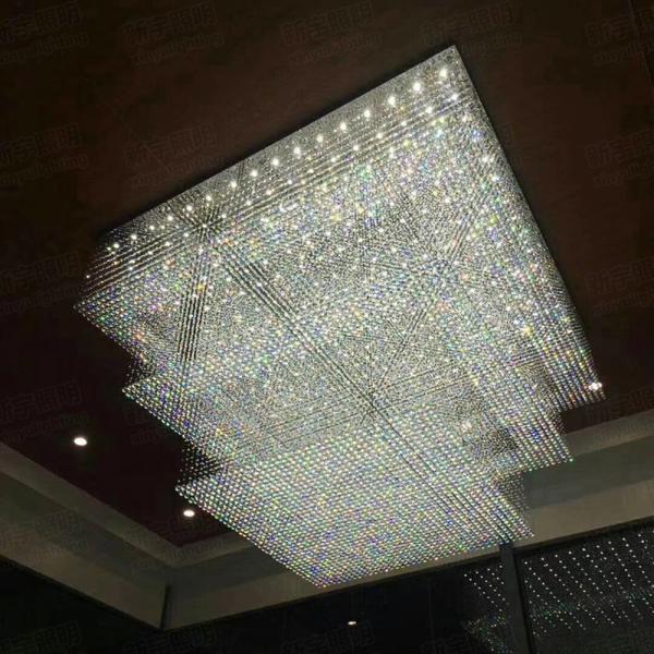 Modern Design Large Crystal Chandelier Hotel Lighting AC110V 220V Hotel Contemporary chandelier（WH-NC-106)