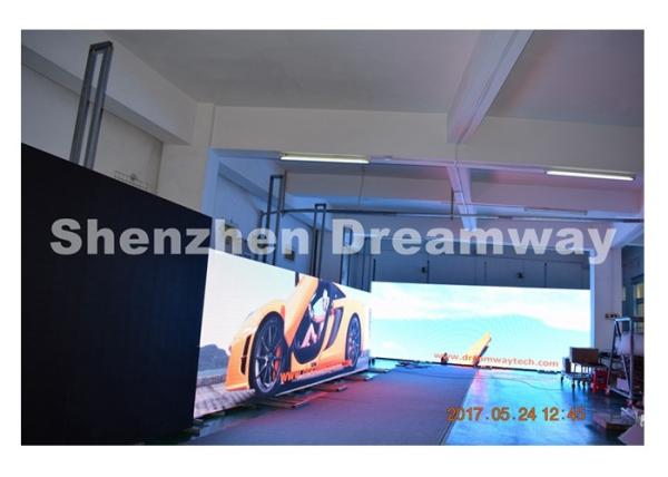 Nationstar SMD2727 6 mm pp Outdoor LED Screen Rental with 576 x 576 mm Cabinet
