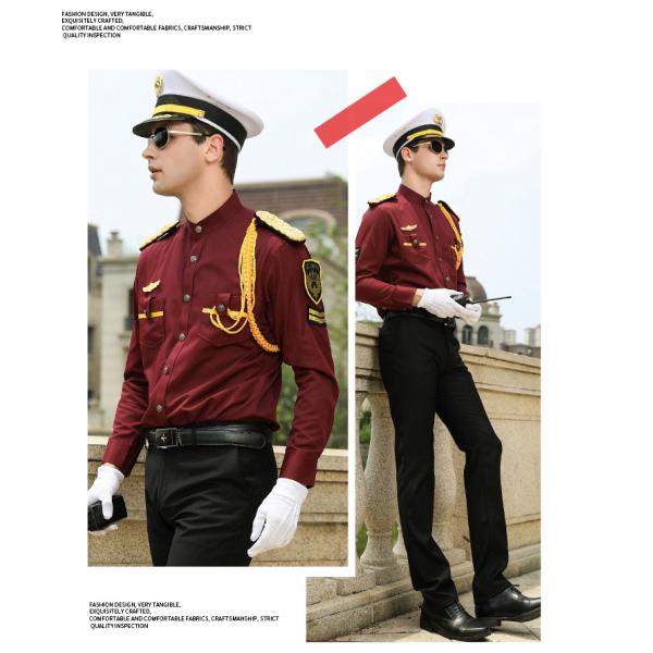 Professional Designer Customized Color Workplace Security Uniform for Public Guard