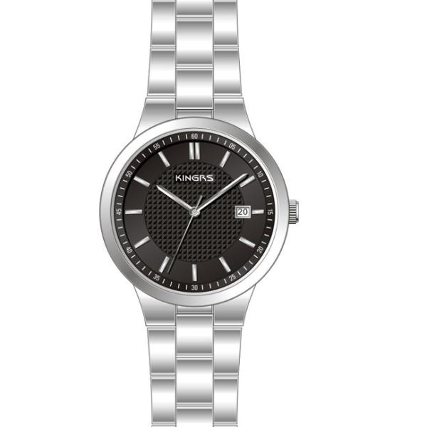 Elegance fashion gold mens stainless steel watches / gents mens metal strap watches