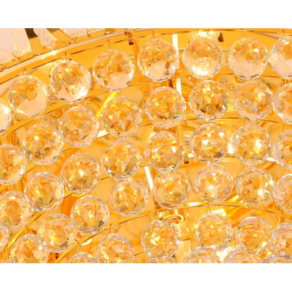 JYL-SJ004 нордическое античное потолочное освещение СИД 40*20cm/60*23cm E14 Кристл