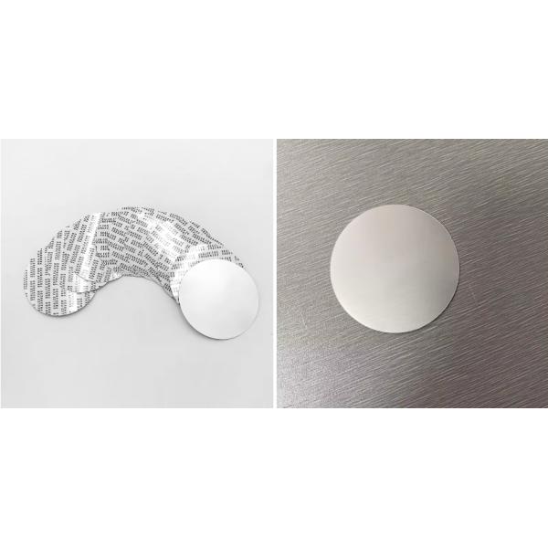 Heat Sealing Induction Aluminum Foil Lid Foil Easy Peel Off Lids For Bottle