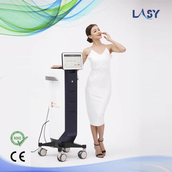 Anti Puffiness HIFU Facial Machine Deep Cleansing  Ultrasound Equipment