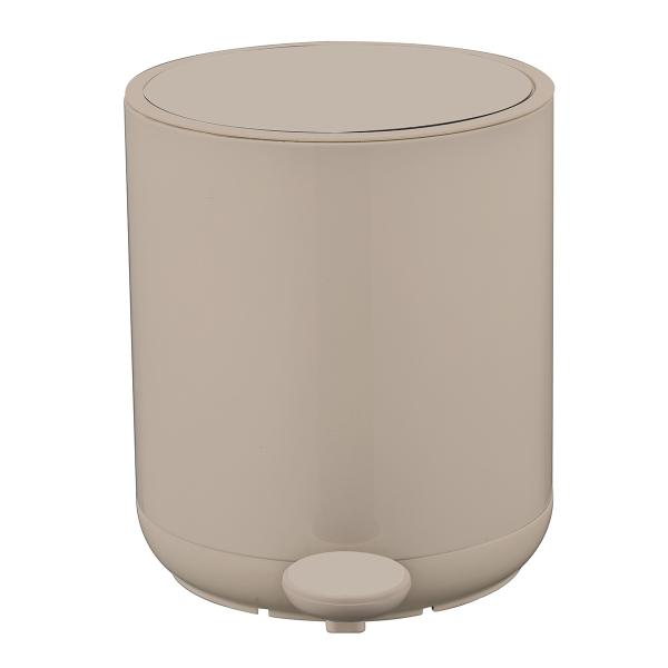 Organizador de sala de estar contemporânea passo no contentor de lixo com fechamento suave