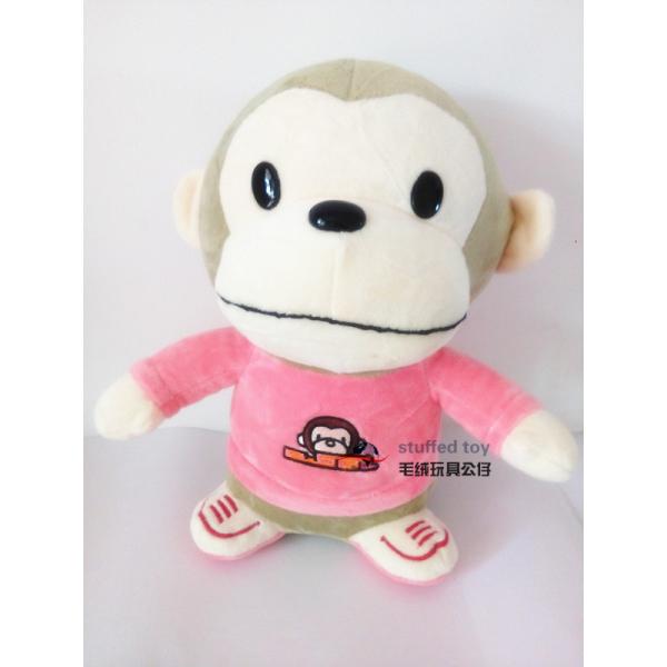 plush monkey red boys shoes hot toys for kids cheap china cartoon children holiday present new fashion Eu japanese model