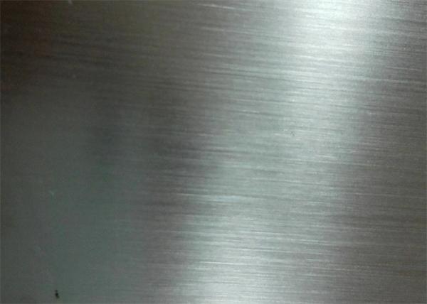 Hairline Stainless Steel Plate NO.4 Brushed Surface Finish 0.3mm Thick 1000mm Width
