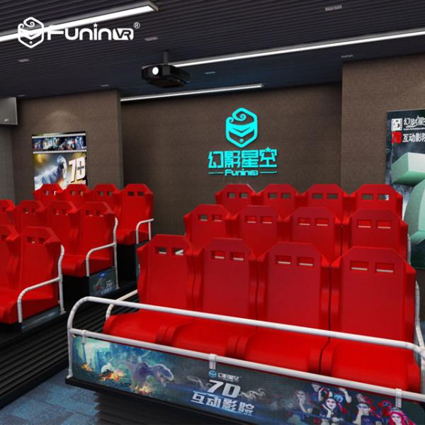 22PCS VR + 70 cinema do PCS 8D 10D 7D, transportam o equipamento móvel do cinema de 5D 12D