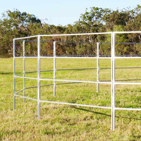 Round Corral Panels Yard Panels 6 Oval Rails. Locking Pins. . Victoria 