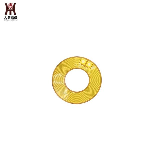 Круглый гибкий нагревая фильм, термостатический изготовленный на заказ подогрева