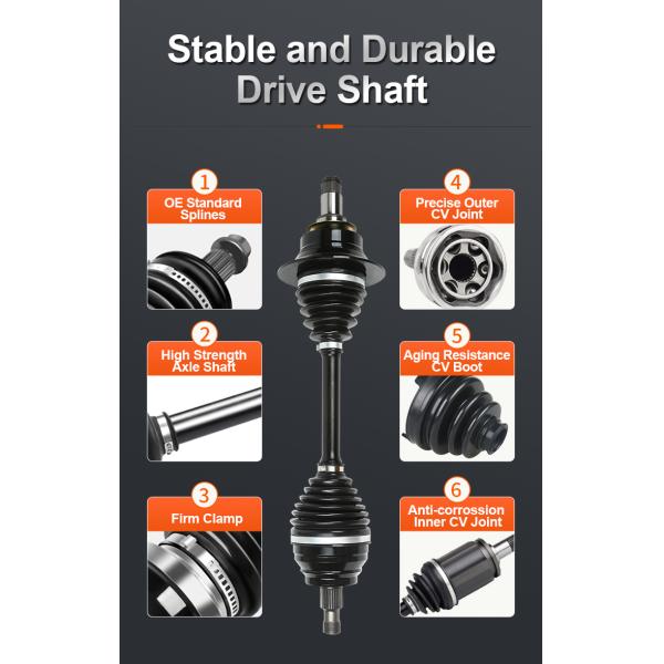 Mercedes Benz Automotive Drive Shaft A2123308000 A2123307900 ODM