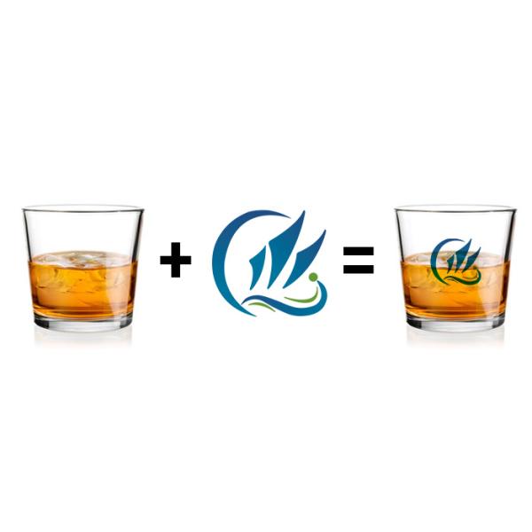 Пить 10 Oz Highball Glass Mount FUJI Пивный стакан OEM