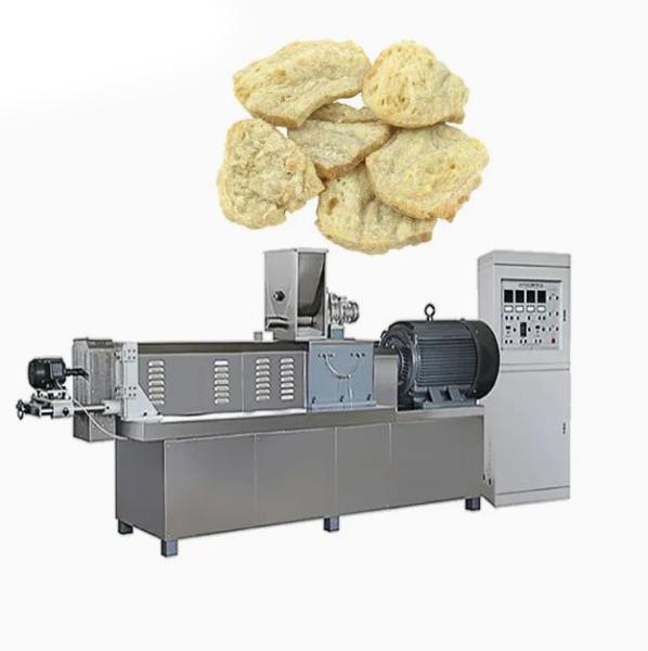 Ligne végétale de production alimentaire de protéine extrudeuse de pépites de machine/soja de fibre