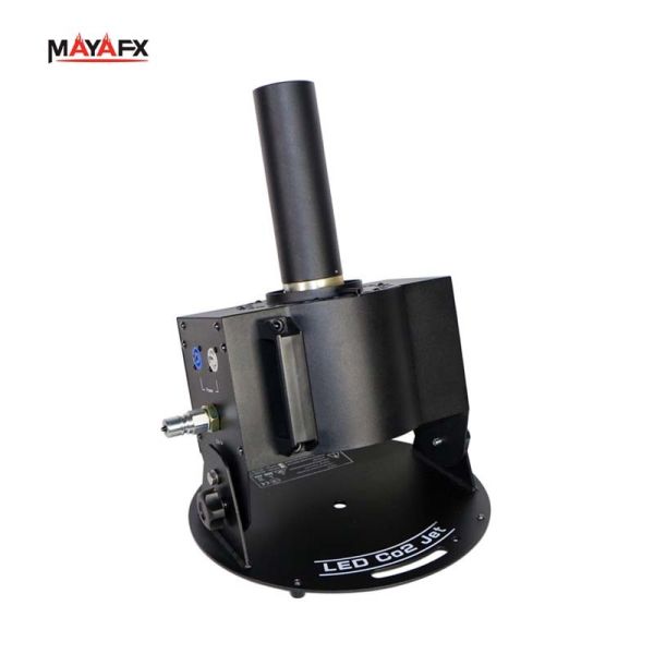 100W Power LED CO2 Jet with DMX512 Control and 8-10 Meter Fog Spray for Events