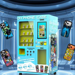 DIY Phone Case Printing Kiosk featuring 10 inch Color Touchscreen and AC 110