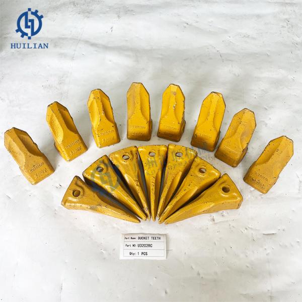 U3202RC Bucket Teeth for Construction Machinery Excavator Spare Parts Rock Bucket Tooth Set