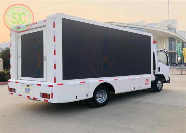 Autocarros para o exterior Waterproof LED Panfletos publicitários Full Color P5 Full Color Serviço frontal