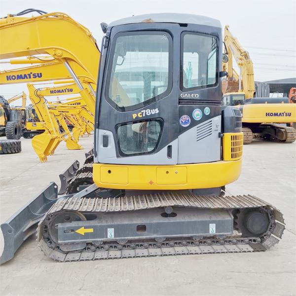 2018 Komatsu PC78US-6 8 Ton Excavator 1510 Hours Cummins Engine