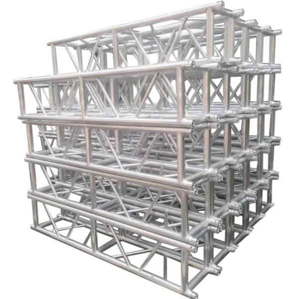 OEM Silver Aluminium Stage Truss Portable Aluminium Alloy Truss With Accessories