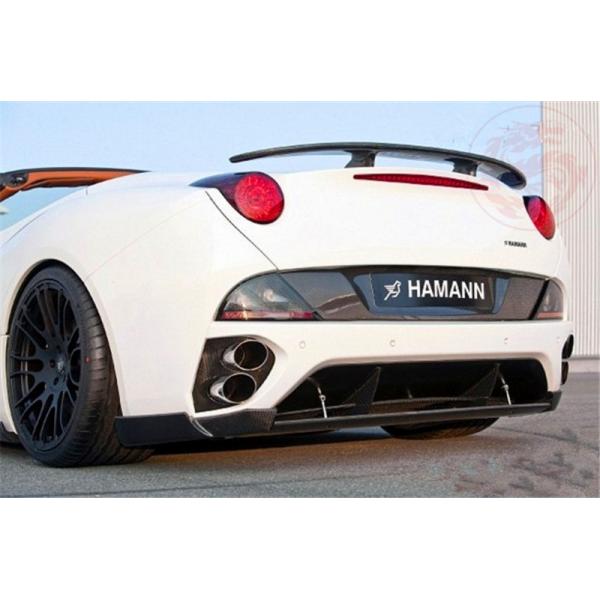 Pour Ferrari Californie Kit de carrosserie en fibre de carbone Californie améliorée pour le style Hamann Paille avant Spoiler diffuseur arrière