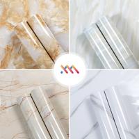 Filtro adhesivo de mármol autoadhesivo de PVC de estilo moderno, resistente al agua y al aceite, pegatina para escritorio, mesa, mostrador y función antimolido