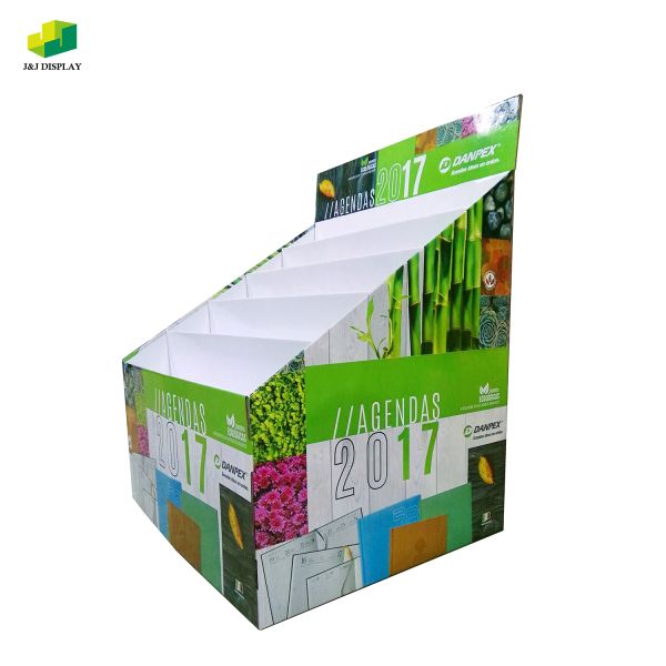 Full Pallet Display Diary Point Of Sales Stand for Notebook Cardbook