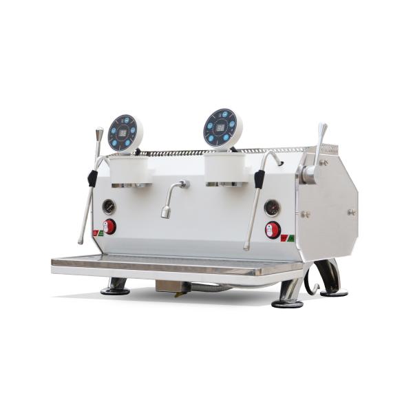 220V Gep Profissional Semi-Automático Duplo Grupo Espresso Máquina de Café para Café