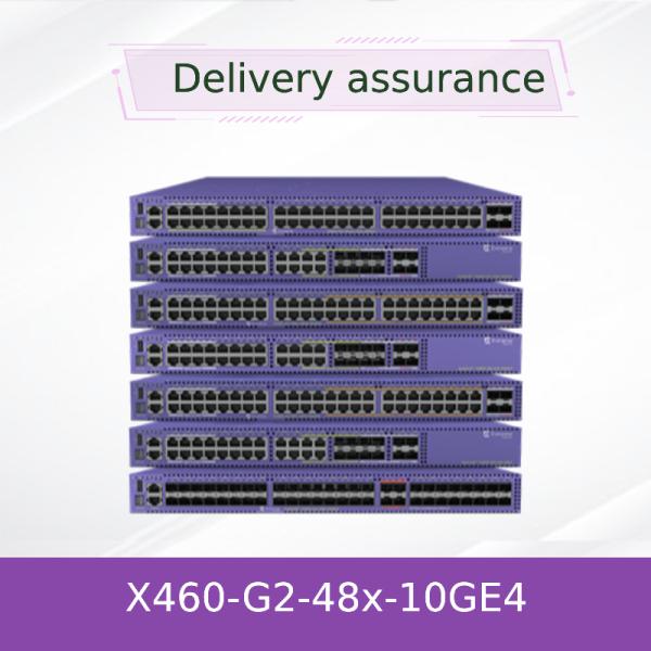 Switch de red Extreme X460 RJ45 48x PoE+ Puerto de consola 10GE4 Base 48 puertos