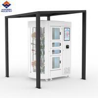 Winnsen Armário de Armário Frigorífico Flores e Plantas Máquina de venda automática com frigorífico e umidificador