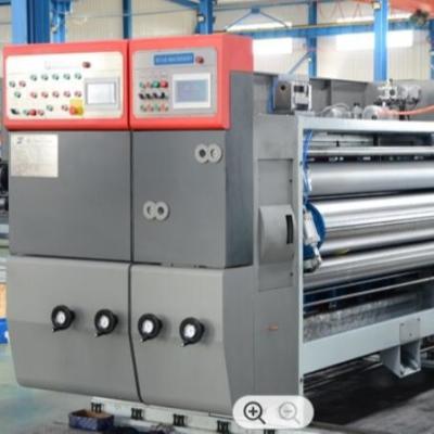 máquina ondulada de Slotter Die Cutter da impressora da caixa do fã 7.5kw
