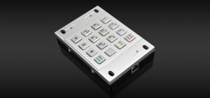 RoHS FCC 87.5 X 91.5mm 1.2KG ATM Pin Pad Bank Machine Keypad