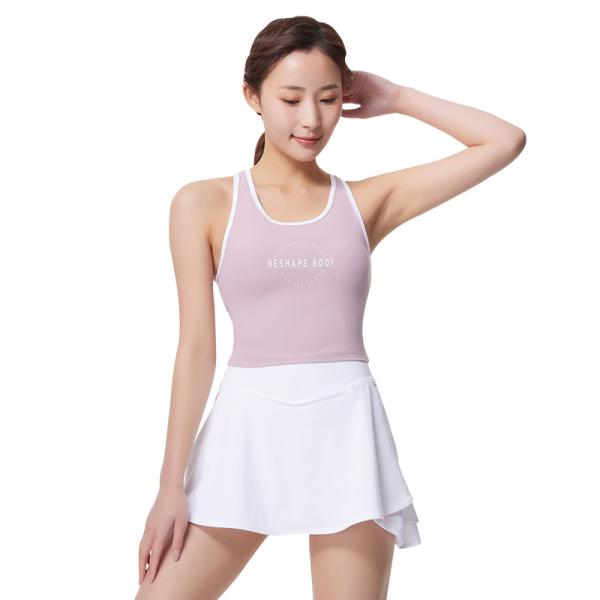 Высокие женщины разминки талии играют в гольф обходят слепимость дизайна сетки анти- с шортами