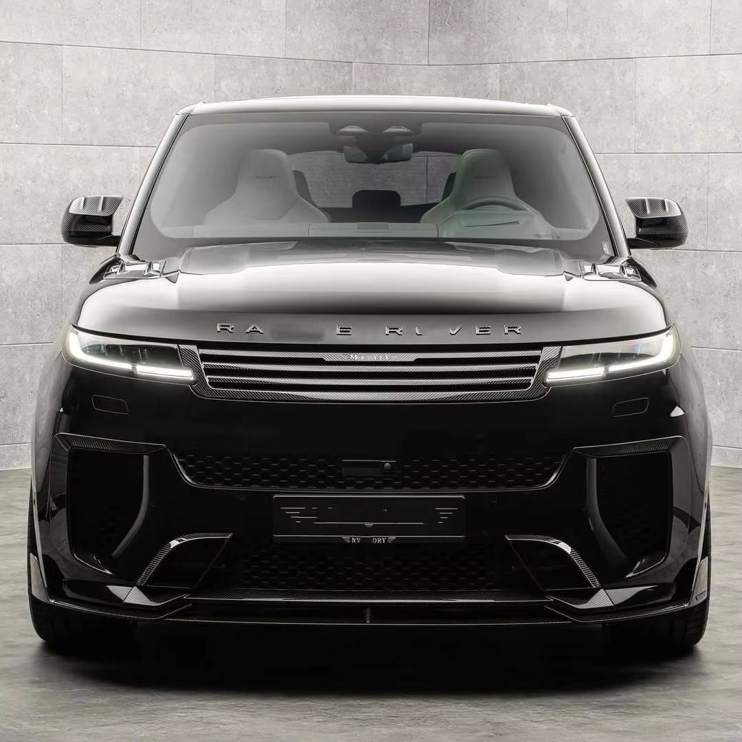 Dry Carbon Fiber Car Body Kits MSY Rear Diffuser Spoiler Hood Wide Body Kit For RANGE ROVER