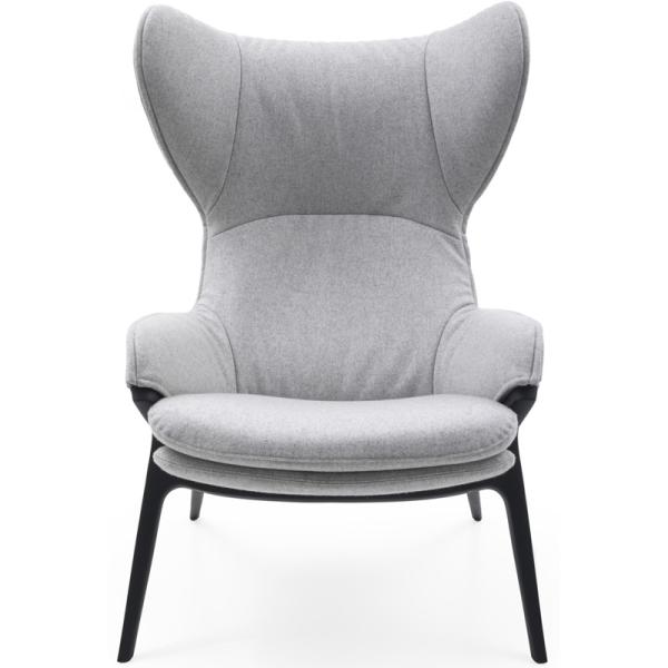 Metal Fiberglass Frame Chaise Lounge Chair Modern 79 * 87 * 112 CM