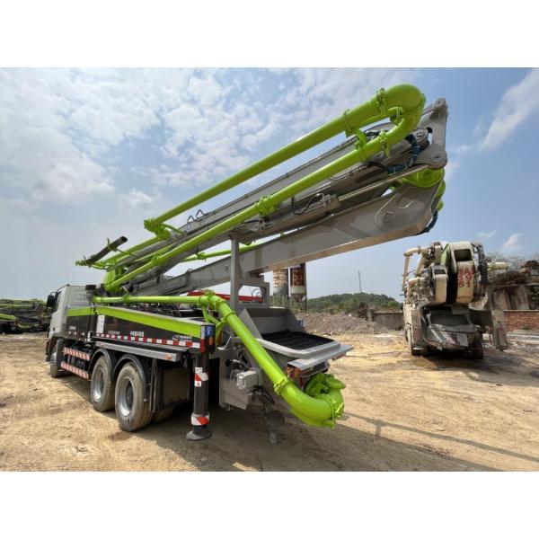 Structure Cylinder Type 28700kgs Used Concrete Pump Truck with Mercedes Benz Zoomlion 38m
