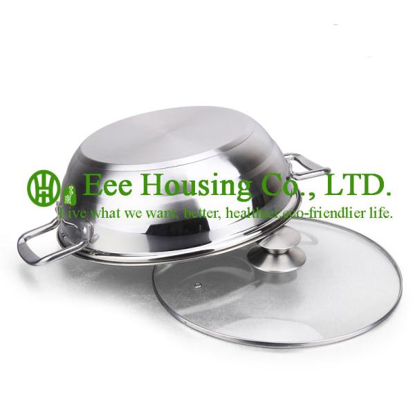 Stainless steel cookware/induction cooking pot / steamer pot/soup/mini pot kitchen