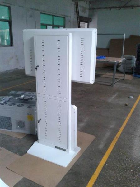 Rotating Screen 42 Digital Signage Kiosk Media Player ,  Metal Case