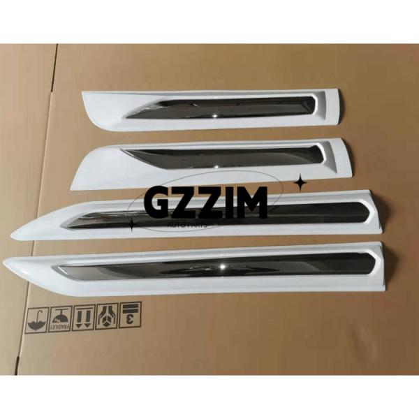 Plastico Refit Puerta Paso Proteger Trim Moldeado Tapa Trim Para Hilux Revo Vigo