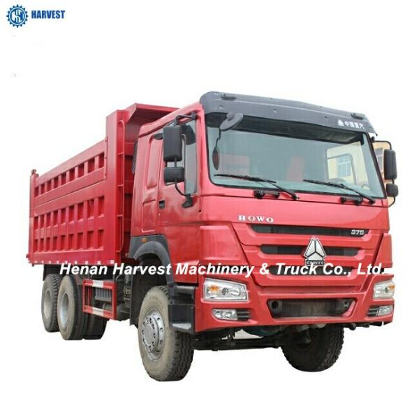 Occasion 2012 de chevaux-vapeur de la tonne 375 de Howo 6x4 30 Tipper Truck