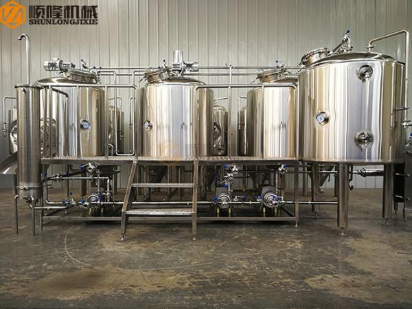 Simple Clean Beer Brewing System 2B Finished Surface With 1000L Brite Tank