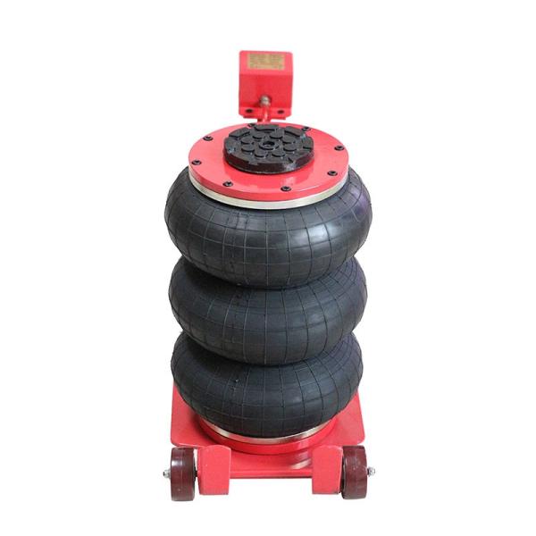 Low Profile Triple Bag 3.5 Ton Air Powered Car Jack