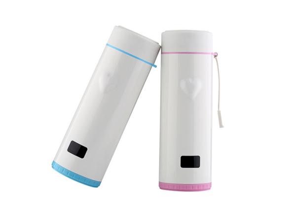 Heart Sports Drink Bottle Romantic Design DC 3V Continuous Working 360ml