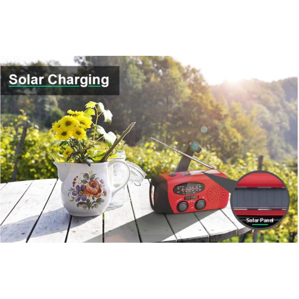 Gear Kit Emergency Survival Supplies Hand Crank Solar Radio Charger Cell Phone Flashlight Usb