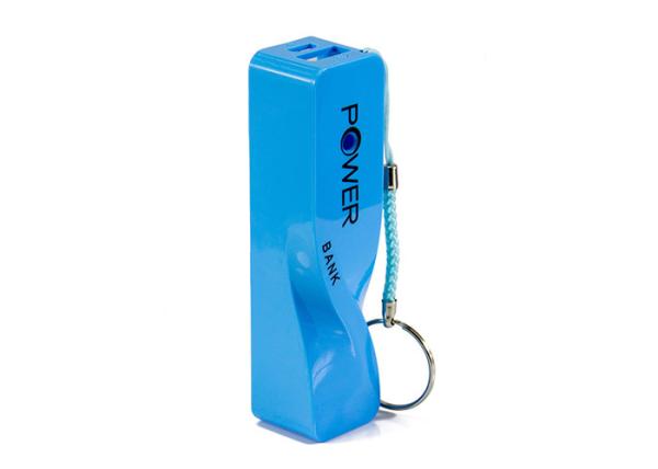 Twisted Shape Plastic Power Bank With Over Loading Protect Function Custom Logo