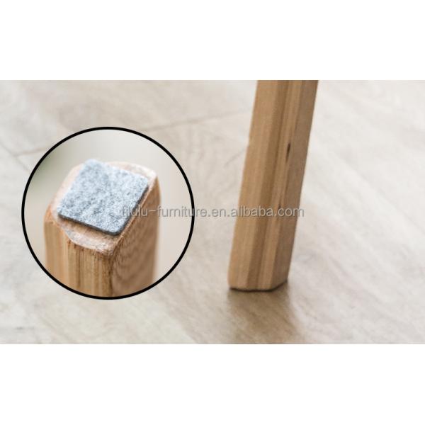 Mail Packing Solid Wood Rattan Folding Dining Chair for Nordic Restaurant Decoration