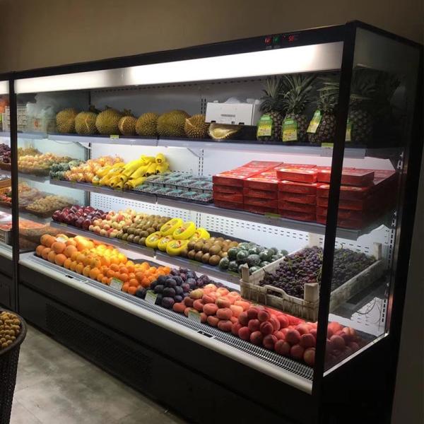 Автомобиль размораживает под открытым небом Refrigerated температура шкафа холодильника витринных шкафов одиночная