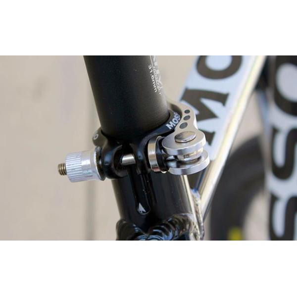 Outdoor Bicycle Quick Release Aluminium Alloy Bike Seat Post Clamp Skewer Bolt Mountain Bike Road Bike Seat Tube Clamp